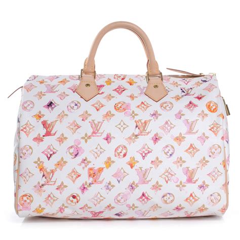 louis vuitton speedy watercolor|louis vuitton watercolor aquarelle.